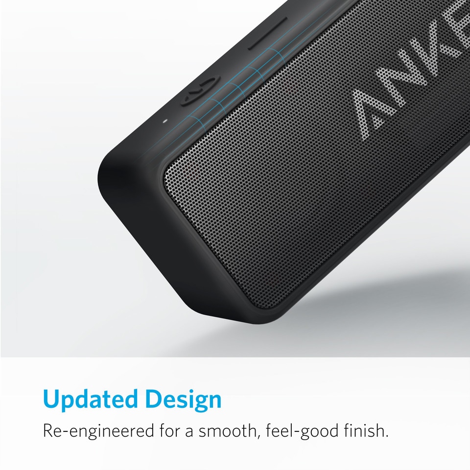 Boxa portabila Anker SoundCore 2 wireless bluetooth 4.2, 24 Ore, IPX7, Negru - imagine 2