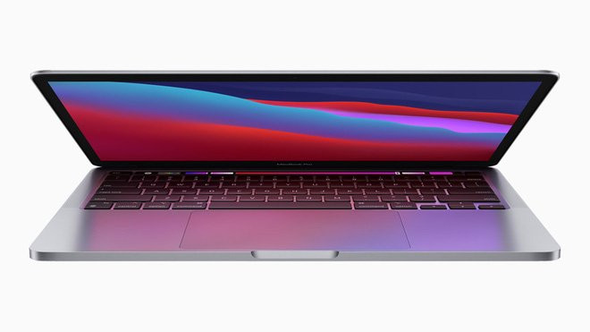 Apple MacBook PRO 13 2020, A2338, Display Retina 13.3 inch, M1 8-Core, 8 Gb RAM, SSD 256 Gb, 8-Core GPU, Touch Bar, Thunderbolt, Wi-Fi 6, Silver - imagine 3