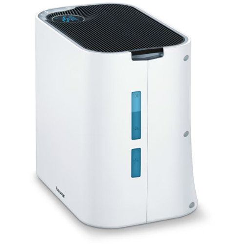Purificator aer BEURER LR330, Umidificare, 3 trepte viteza, 55W, 4.6 litri, HEPA, Alb-Negru - imagine 2