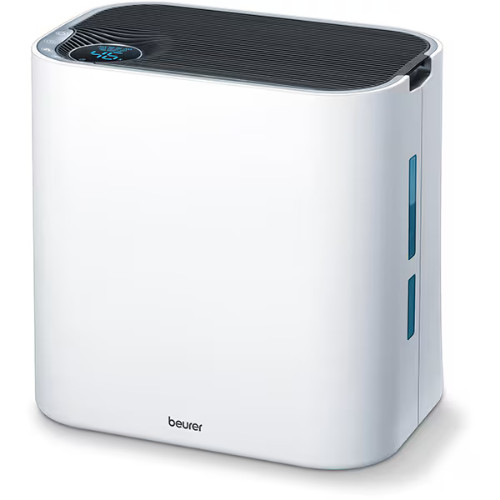 Purificator aer BEURER LR330, Umidificare, 3 trepte viteza, 55W, 4.6 litri, HEPA, Alb-Negru - imagine 4