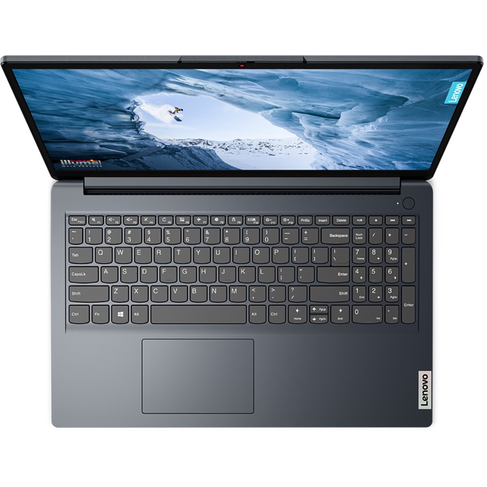 Laptop Lenovo IdeaPad 1 15IJL7, Display 15.6 Inch HD, Intel Celeron N4100, 4 Gb RAM DDR4, 256 Gb SSD,Grey - imagine 2