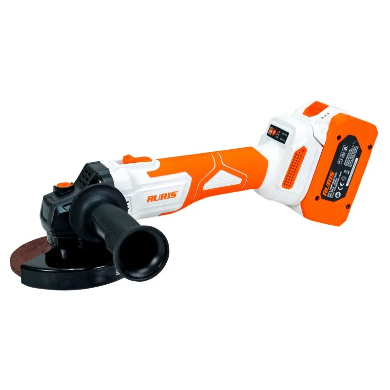RURIS Polizor unghiular pe acumulator RMX 4125 POWER ALFA UP, 20V, Incarcare USB-C, 8500rpm, Diametru disc 125 mm - imagine 2