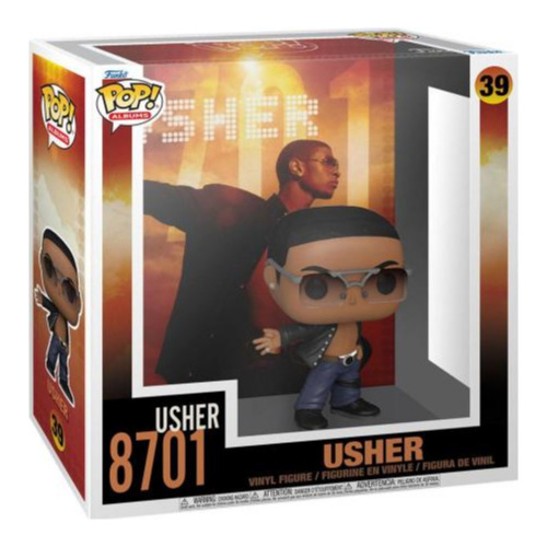 Figurina de Vinil Funko POP! Usher-8701, 9 cm