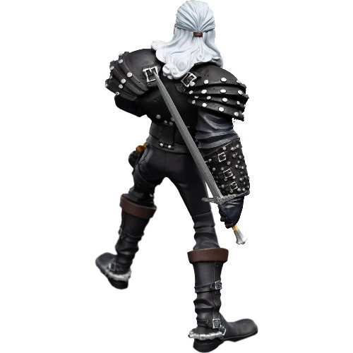 Figurina Weta Workshop, Mini Epics Vinyl, The Witcher, Geralt of Rivia (Season 2), 16 cm - imagine 3