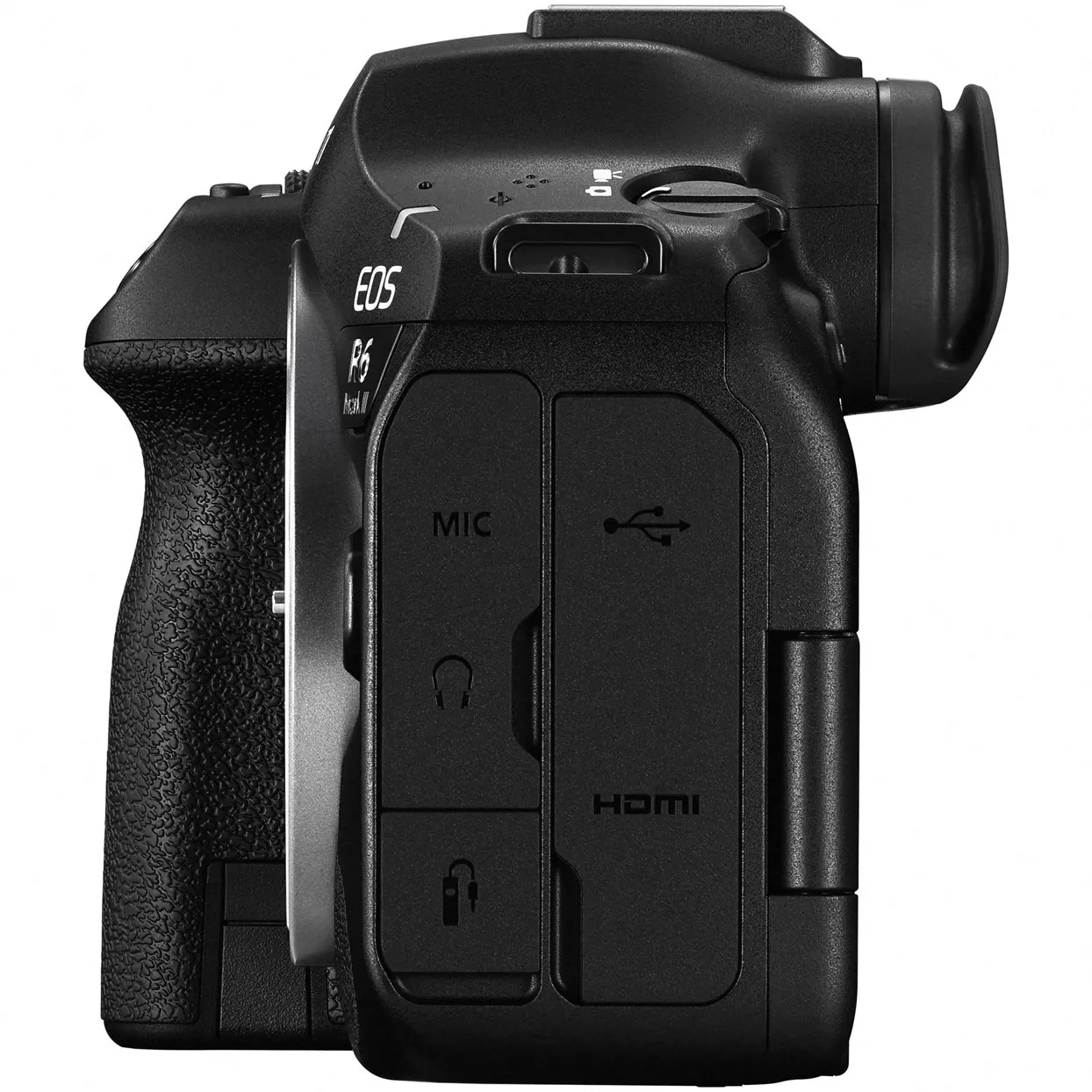 Aparat Foto Mirrorless Canon EOS R6 Body, Full Frame 20.1MP, 4K 60fps, Dual Pixel CMOS AF II, IBIS, Wi-Fi, Negru - imagine 3