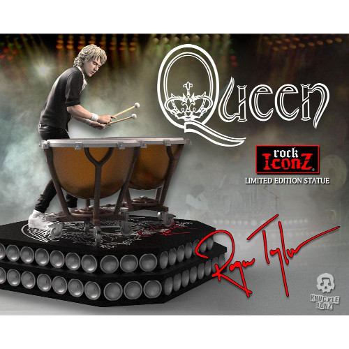 Figurina de Colectie Rock Iconz, Queen Roger Taylor Collector Series, 25 cm