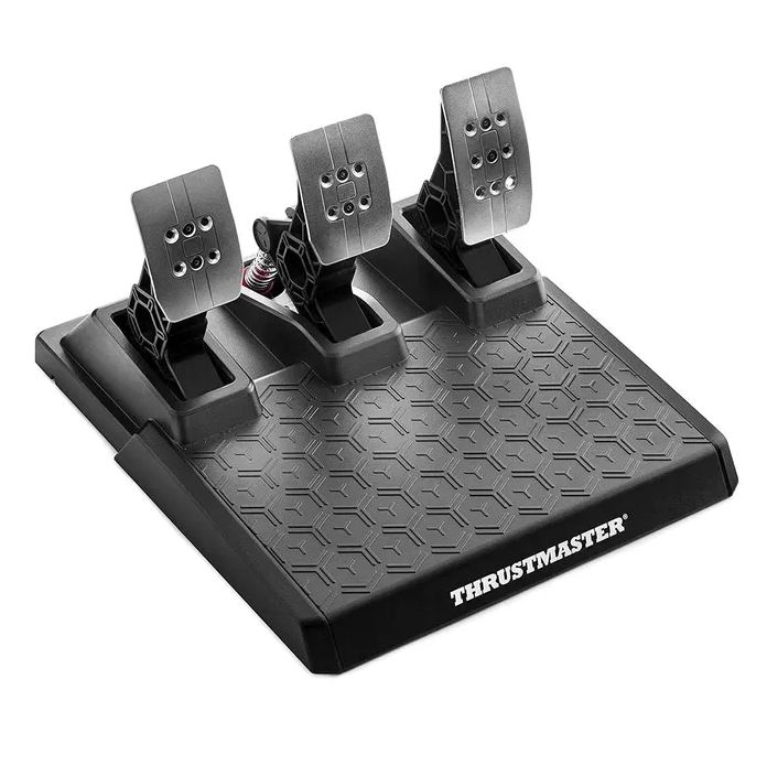 Set Sim Racing THRUSTMASTER T300 Racing Wheel Servo Base + Volan FERRARI F1 Wheel Add-On + Pedale T3PM, pentru PC, PS3, PS4, PS5 - imagine 3