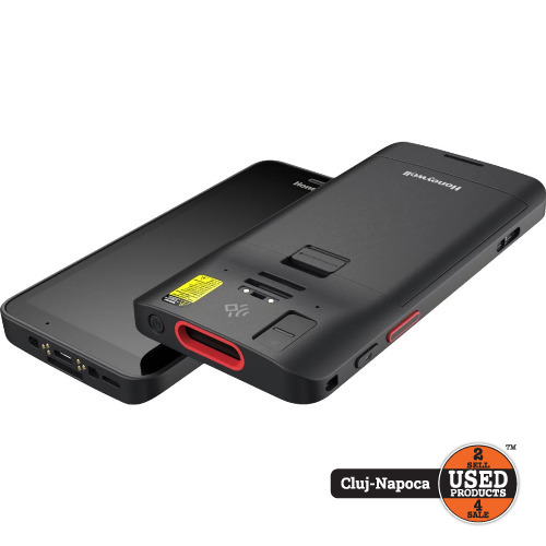 Terminal mobil Honeywell CT30P CT30P-X0N, Cititor coduri bare, Scanner 2D, Telefon Rugged, Display 5.5 inch, 64 Gb, Bluetooth, Wi-Fi 6, NFC, GPS, Android, Google Mobile Services, Honeywell Operational Intelligence, Smart Talk, Smart Pay, Black