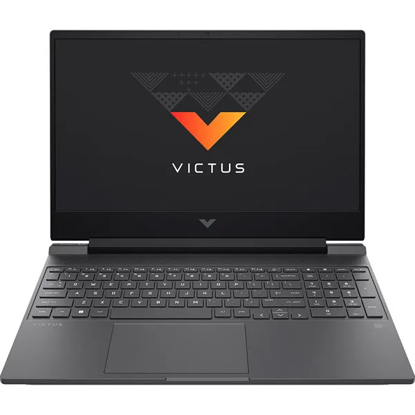 Laptop Gaming HP Victus 15-fb3000na, Display IPS 15.6 inch, FHD, 144Hz, AMD Ryzen AI 5 340 6-Core, 16 Gb RAM DDR5, 5600MHz, SSD 480 Gb NVMe, NVIDIA GeForce RTX 5050 8 Gb, USB 3.2, USB-C, HDMI, Ethernet, Jack 3.5mm