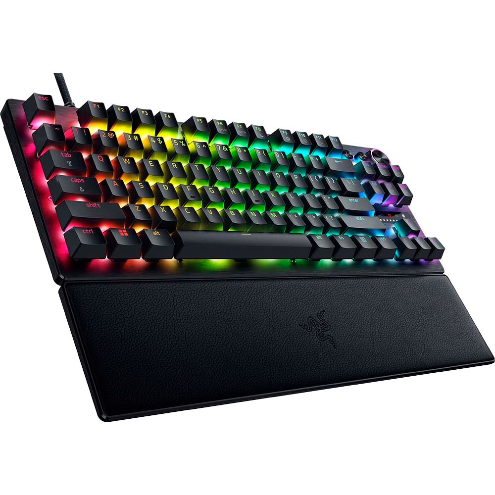 Tastatura Gaming Mecanica RAZER Huntsman V3 Pro TKL, Analog Optical Switches Gen-2, Layout US, Negru
