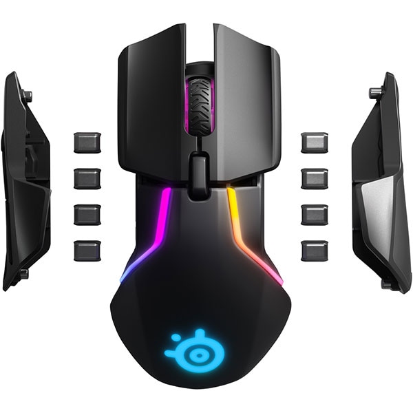Mouse Gaming SteelSeries Rival 650, Wireless, Negru, 12.000 DPI - imagine 2