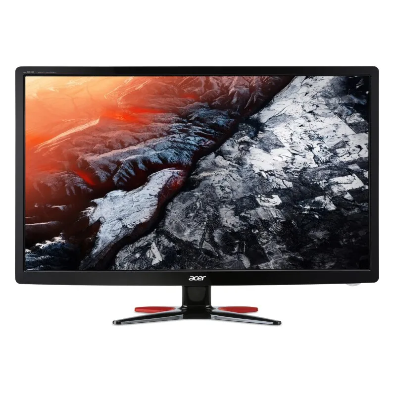 Monitor Gaming LED TN Acer GF246bmipx, 24 inch FHD, 75Hz, 1 ms, FreeSync, Display Port, HDMI, VGA, Negru