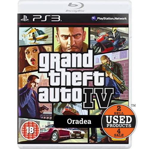 Grand Theft Auto IV - Joc PS3