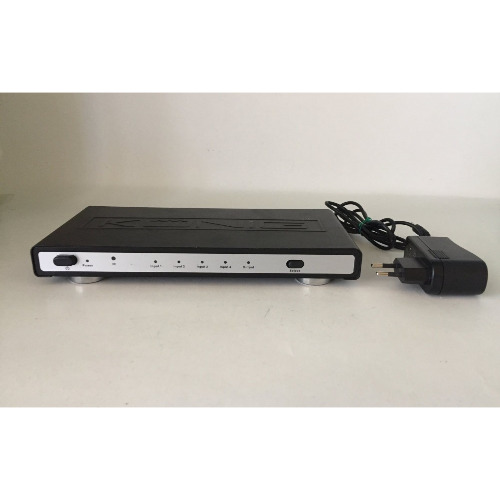 Switch HDMI Konig KN-HDMISW20, 4x Imput, Negru - imagine 2