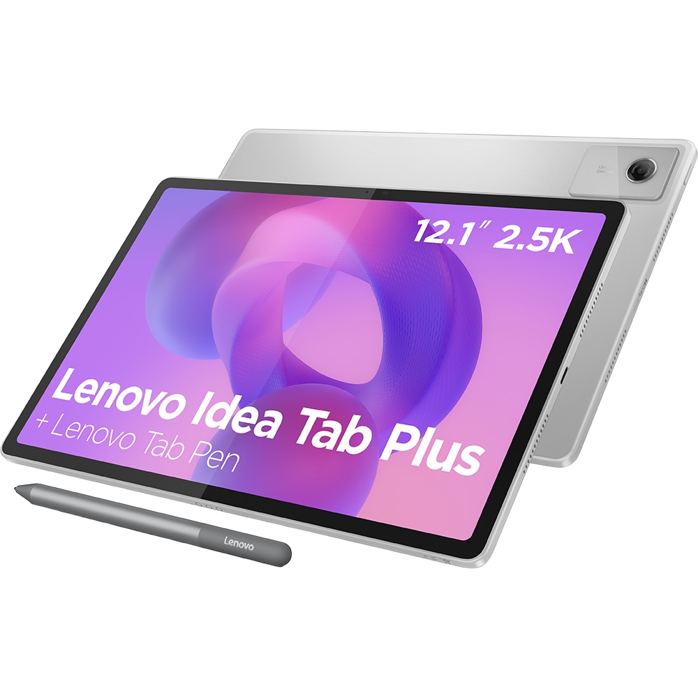 Tableta Lenovo Idea Tab Plus TB361FU, 8GB RAM, 256GB Flash, 13MP, Wi-Fi, Bluetooth, Android 15 + Lenovo Tab Pen, Gri