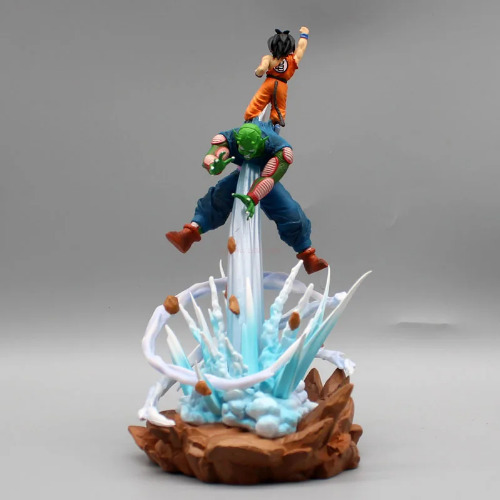 Figurina Dragon Ball Z – Piccolo vs Goku, 25 cm, PVC