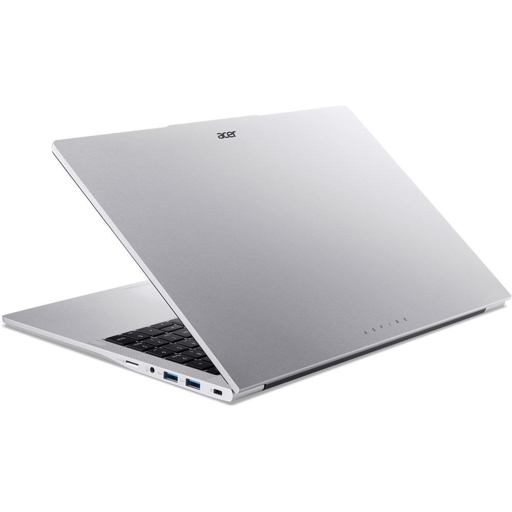 Laptop Acer 15.6 Inch Aspire Go 15 AG15-72P, FHD IPS, Procesor Intel Core 5 120U (12M Cache, up to 5.00 GHz), 16GB DDR4, 512GB SSD, Intel Graphics, Pure Silver - imagine 3