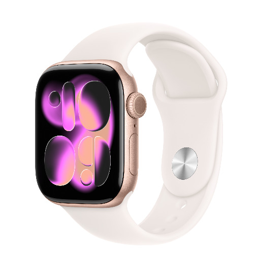Apple Watch Series 10, 42mm, GPS, A2997, Rose Gold - imagine 2
