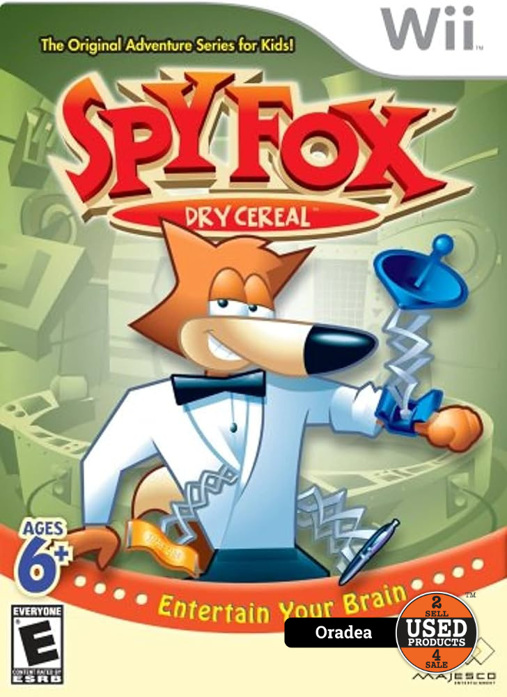 Spy Fox Dry Cereal - Joc Nintendo WII