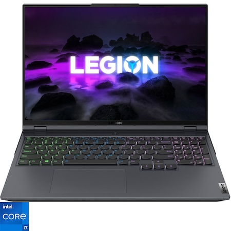 Laptop Gaming Lenovo Legion 5 PRO 16ITH6H, Display 16 Inch, WQXGA, IPS, 165 Hz, Intel Core i7 11800H, 32 Gb RAM DDR4, SSD 1 Tb, nVidia GeForce RTX 3060 6 Gb, Storm Grey