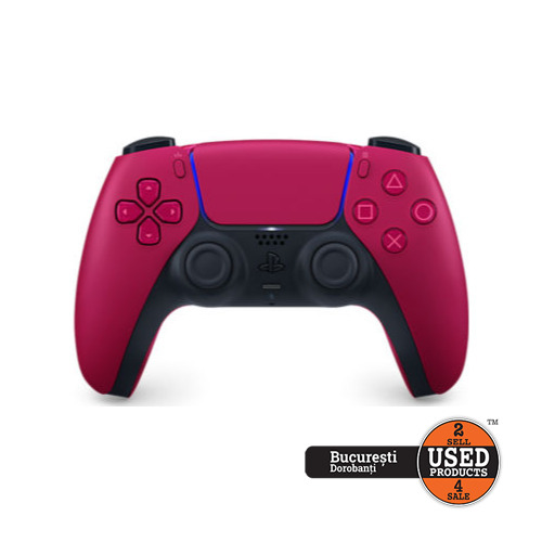 Controller Wireless SONY PlayStation 5, DualSense, Cosmic Red - imagine 2