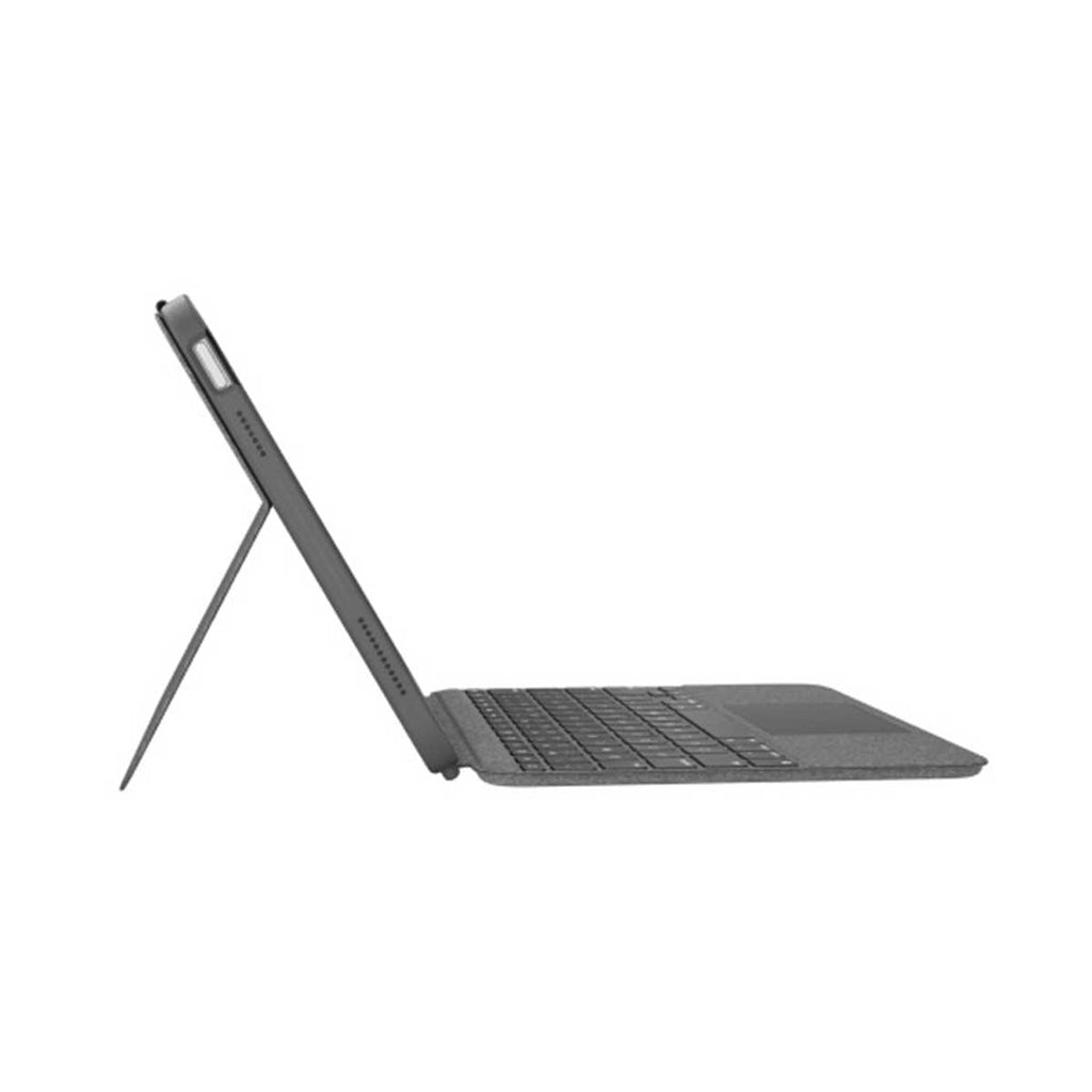 Husa tastatura Logitech Combo Touch pentru iPad generatia 10, Trackpad, Taste Iluminate, Smart Connector, Protectie Completa, Gri Oxford - imagine 2