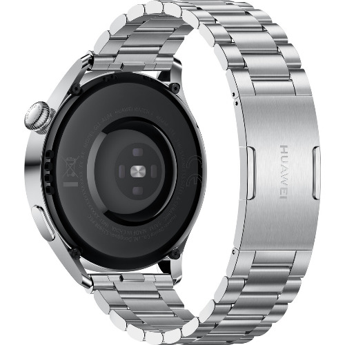 Smartwatch Huawei Watch 3, 46mm, 16 Gb, Display AMOLED HD 1.43 inch, NFC, GPS, Wi-Fi, LTE, GLL-AL04, Stainless Steel Strap - imagine 2