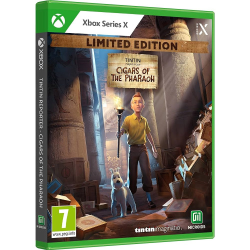 Tintin Reporter: Cigars of the Pharaoh Limited Edition SteelBook - Joc Xbox Series X