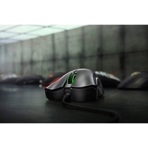 Mouse Gaming cu fir Razer Deathadder Essential, 6400 dpi, Negru - imagine 3