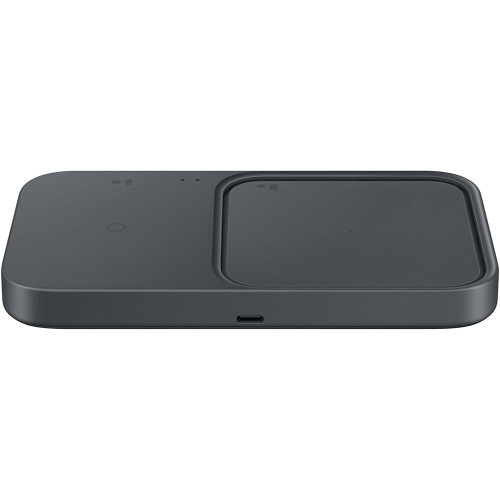 Incarcator Wireless Dual Samsung EP-P4300 Wireless Charger Duo 9W, USB-C, Negru - imagine 2