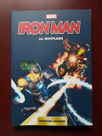 Banda desenata Iron Man vs. Whiplash (colectia Infruntari legendare)
