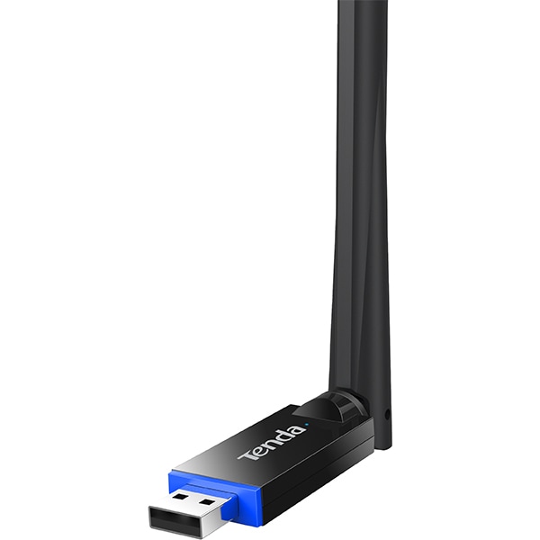 Adaptor Wireless USB Tenda U6, Wi-Fi 300 Mbps, Antena Externa, Pentru PC si Laptop