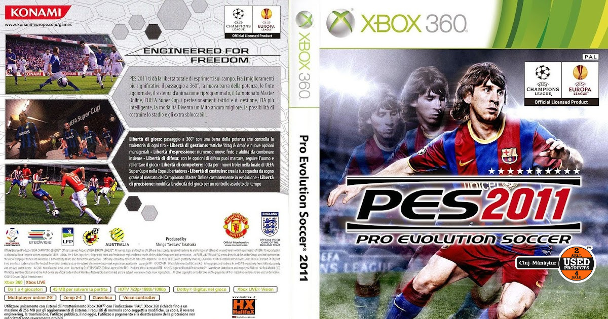 Pro Evolution Soccer 2011 - Joc Xbox 360