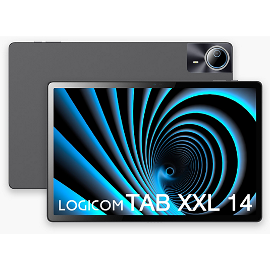 Tableta LOGICOM XXL 14 Inch, FullHD, IPS, 128 Gb, 4 Gb RAM, Octa Core, 8000 mAh Li-Ion, Black