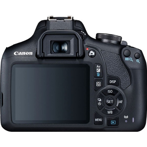 Aparat Foto DSLR Canon EOS 2000D, 24.1 Mp, USB, Wi-Fi, GPS, NFC, Mini HDMI, Negru - imagine 2