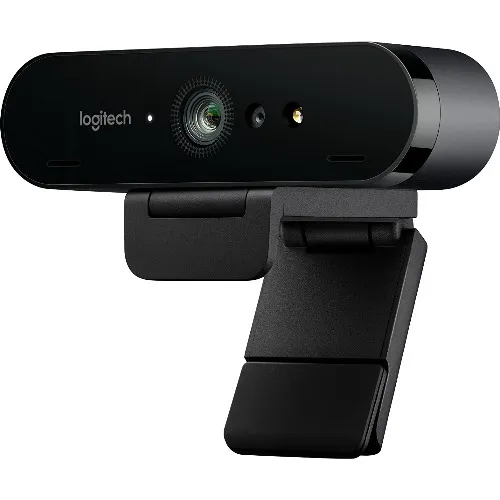 Camera web Logitech Brio 4K Stream V-U0040, Rezolutie 4096 x 2160, Microfon, Mod automat HDR, Senzor infrarosu, USB 2.0, Negru - imagine 3