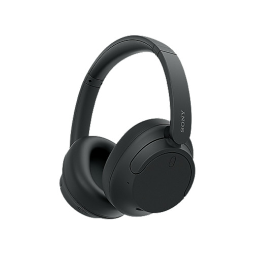 Casti Over the Ear Sony WH-CH720N, Noise Cancelling, Wireless, Bluetooth, Microfon, Multipoint connection, Quick Charge, Negru - imagine 2