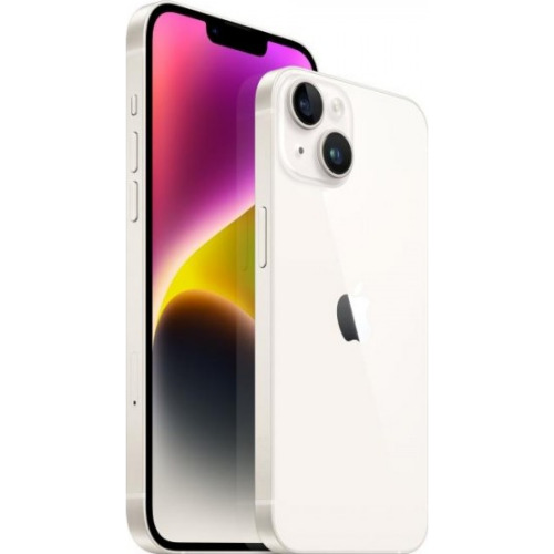 Apple iPhone 14 128 Gb, Starlight - imagine 2
