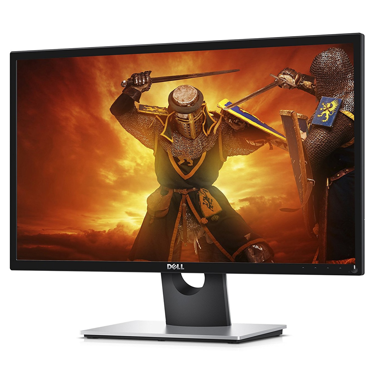 Monitor Dell SE2417HGX 24 Inch, Full HD, 75Hz, AMD Radeon FreeSync, Negru-Gri - imagine 3
