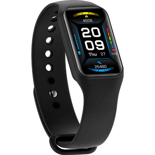 Smartwatch, Blackview, R1, LCD, HD,1,47 inch, Android/IOS, Negru - imagine 2