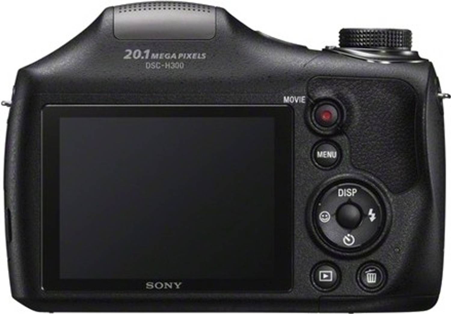 Aparat Foto Sony Cyber-Shot DSC-H300, 35x Optical Zoom, 20.1 Mp, 3.0-5.9/4.5-157.5, Ecran LCD 3 Inch, Negru - imagine 2