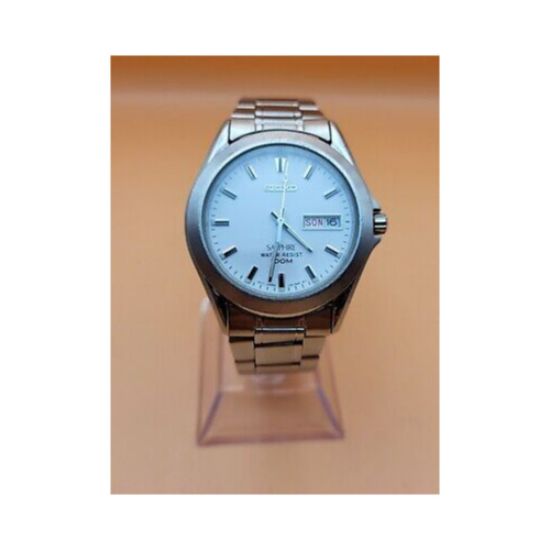 Ceas barbatesc Seiko V743-8B50 / SJW041P-L, 38mm, Quart, Sticla Safir, Otel Inoxidabil, Analog, Silver