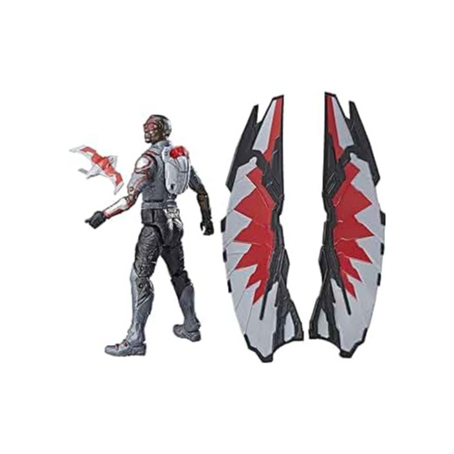Figurina de actiune Tamashii Nations Bandai Spirits S.H.Figuarts The Falcon and the Winter Soldier Falcon, 15 cm, Multicolor - imagine 3