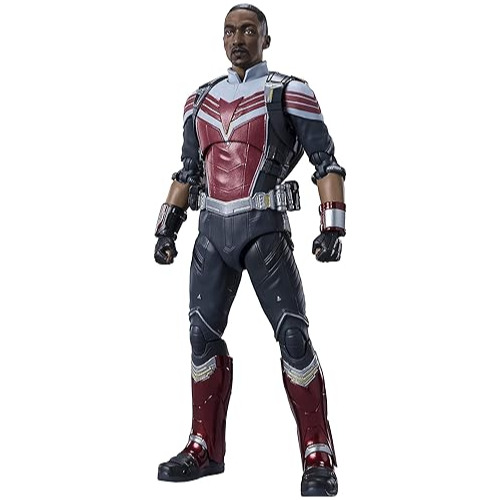 Figurina de actiune Tamashii Nations Bandai Spirits S.H.Figuarts The Falcon and the Winter Soldier Falcon, 15 cm, Multicolor