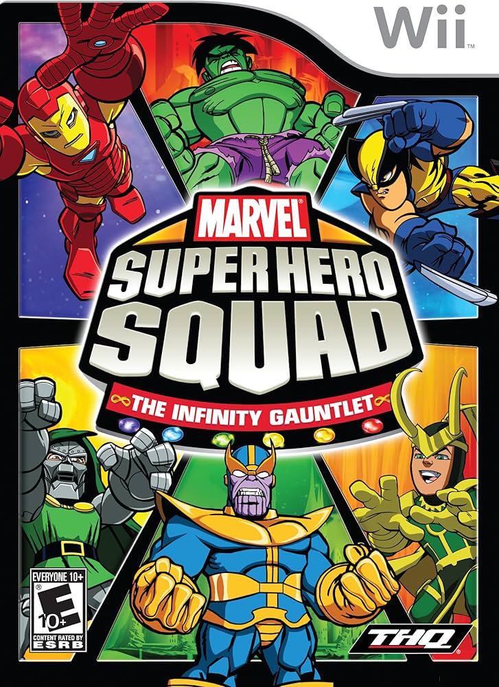 Joc Nintendo Wii Marvel Super Hero Squad The Infinity Gauntlet