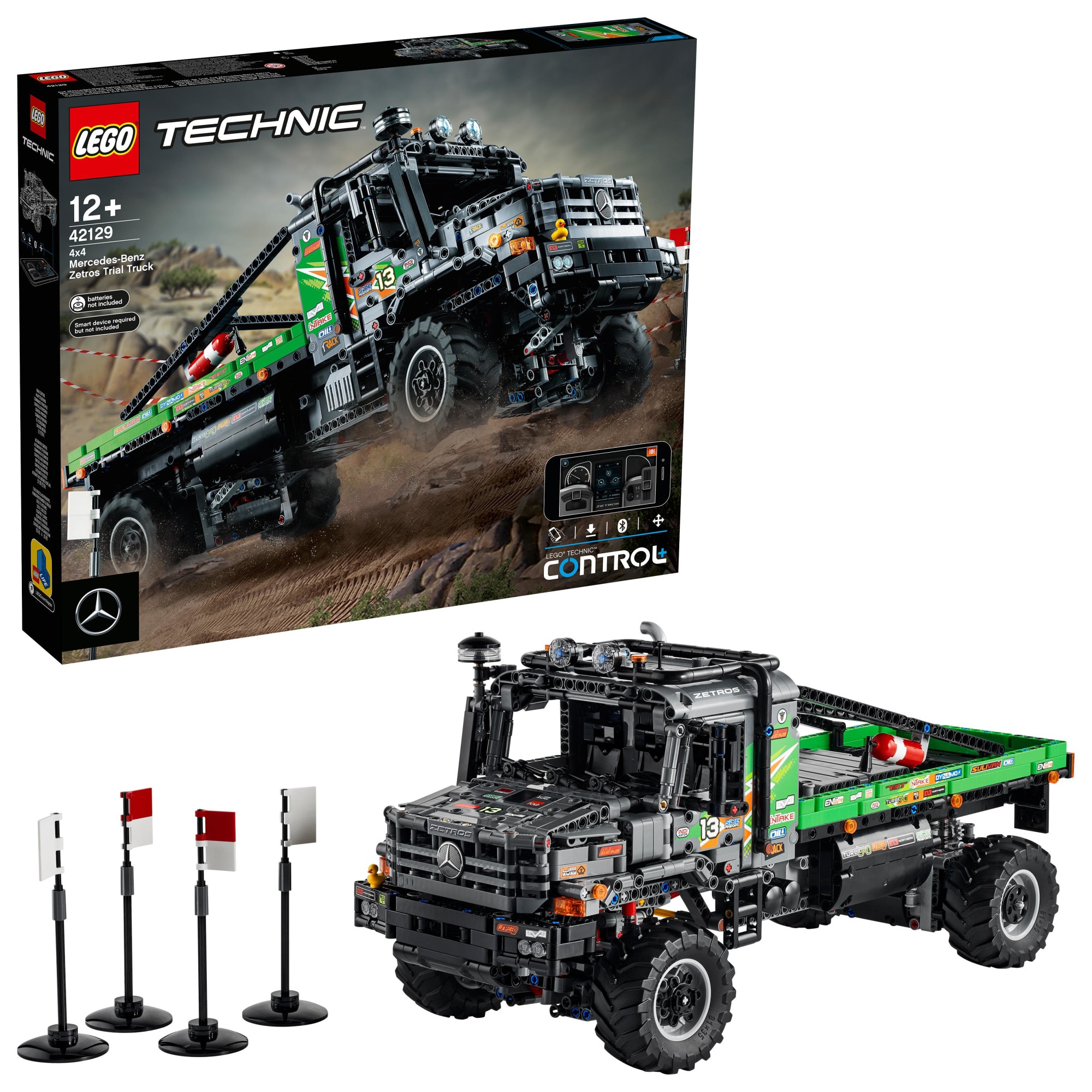 Set Lego Technic - 4x4 Mercedez-Benz Zetros Trial Truck, 42129