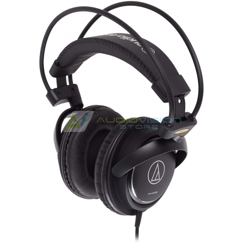 Casti cu fir Hi-Fi Audio Technica ATH-AVC500, Negru