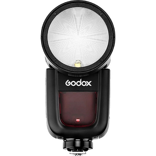 Blit TTL cu Cap Rotund Godox V1S, Cap rotativ 330 grade, 530g cu acumulator, pentru Sony