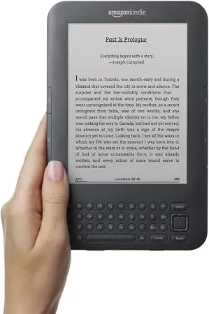 Amazon Kindle Keyboard D00901 (3th Gen) 2011, eReader, 2 Gb, Grey - imagine 2
