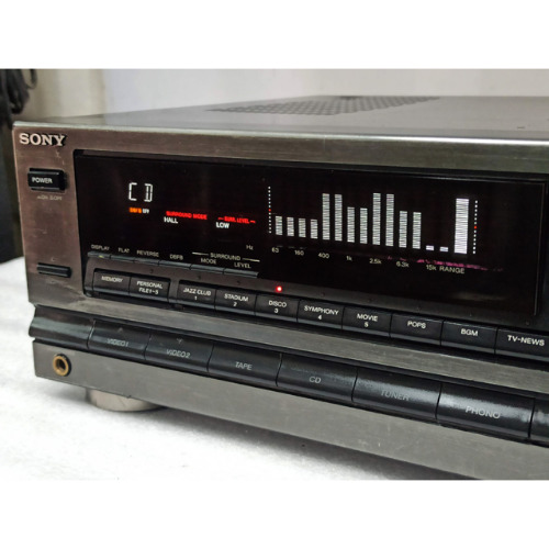 Amplificator Sony TA-D505, 15Hz to 50kH, 2 x 50 W, 6 Ohm, Negru - imagine 3